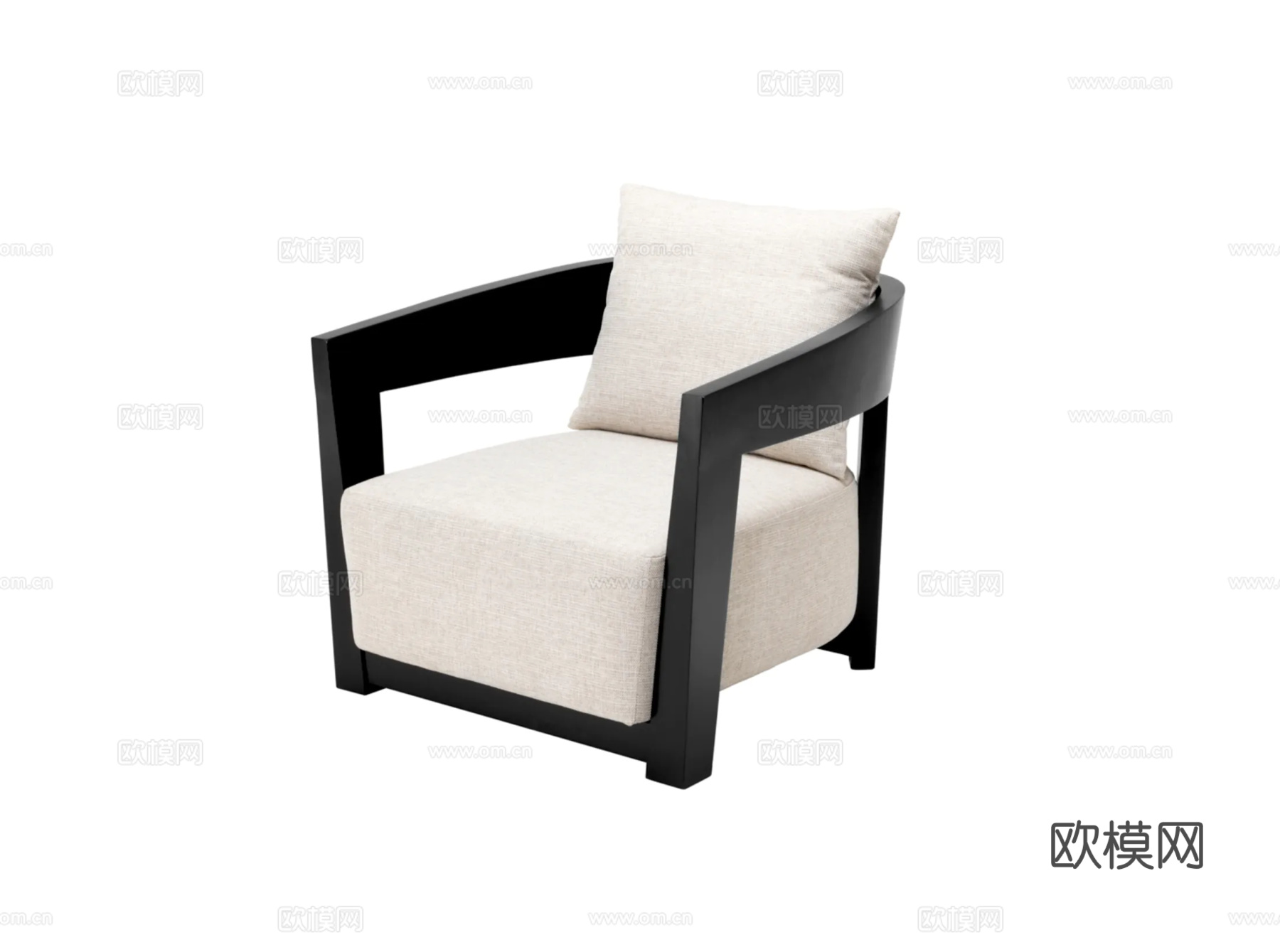 ELCHHOLTZ 单人沙发3d模型下载