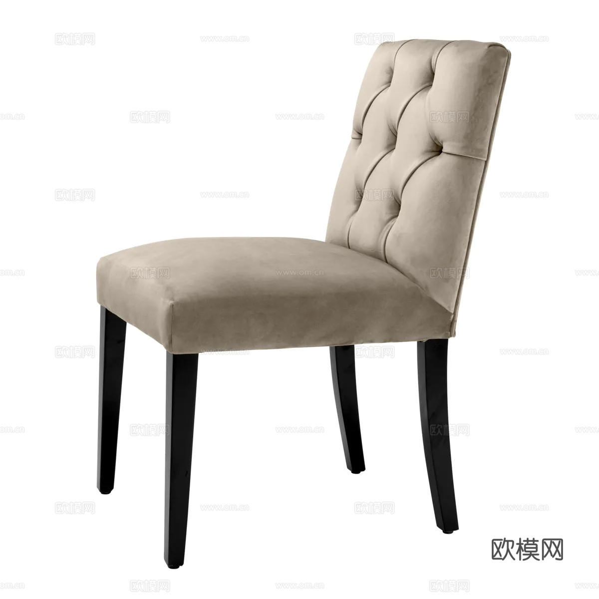 ELCHHOLTZ 简欧餐椅3d模型下载（渲染图2）