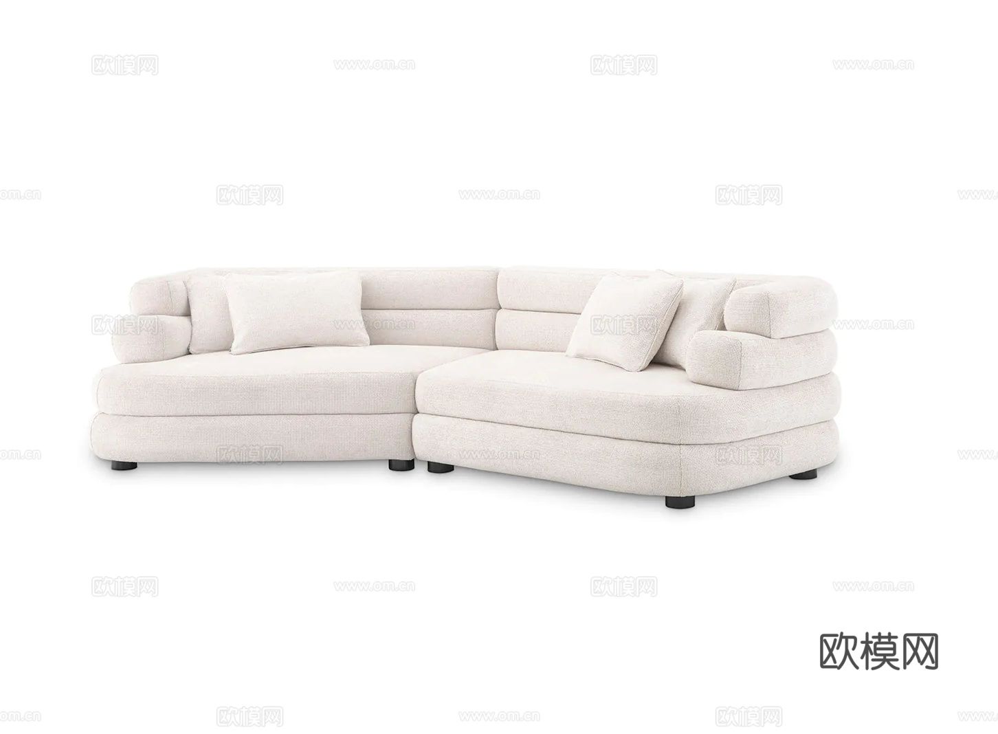 ELCHHOLTZ 双人沙发3d模型下载（渲染图1）