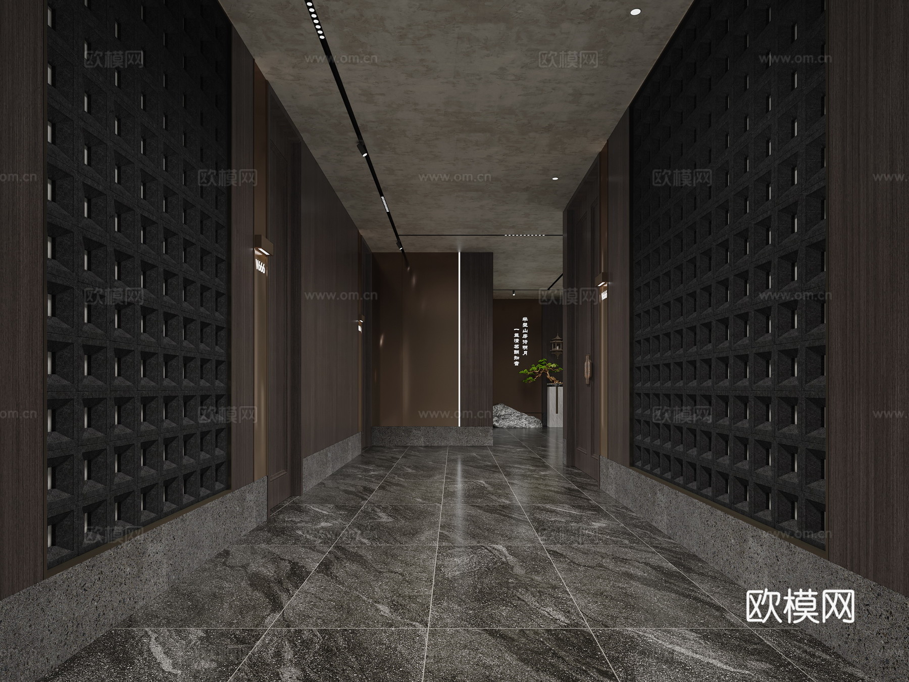 现代茶餐厅现代餐饮3d模型