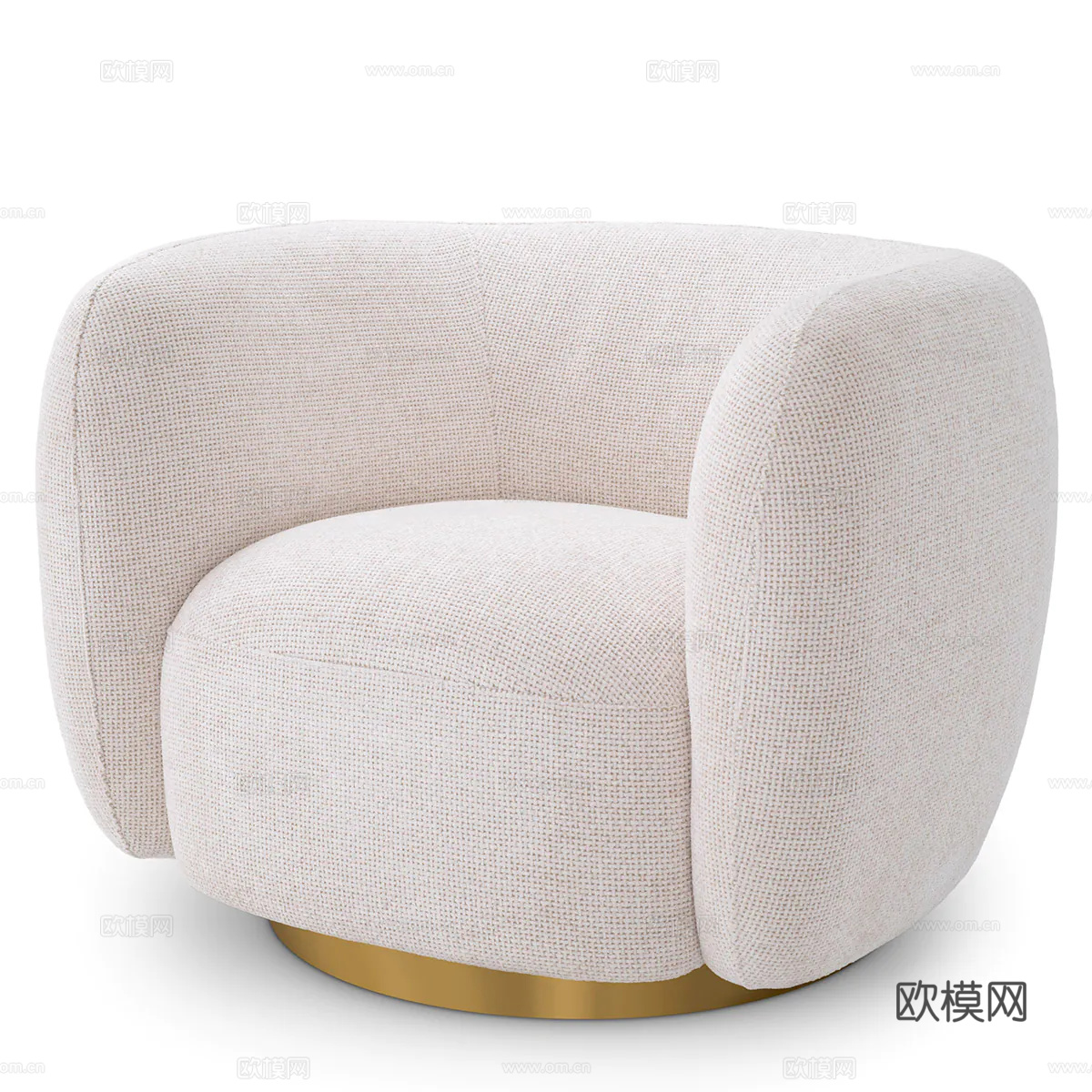 ELCHHOLTZ 单人沙发3d模型下载（渲染图2）