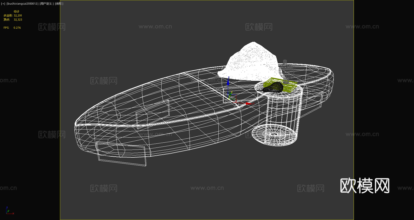现代脚踏 单人沙发 布艺沙发 布艺脚踏 现代边几 现代抱枕3d模型