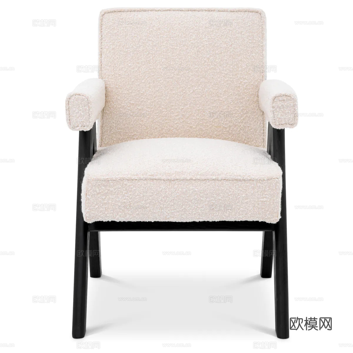 ELCHHOLTZ 意式扶手餐椅3d模型下载（渲染图2）