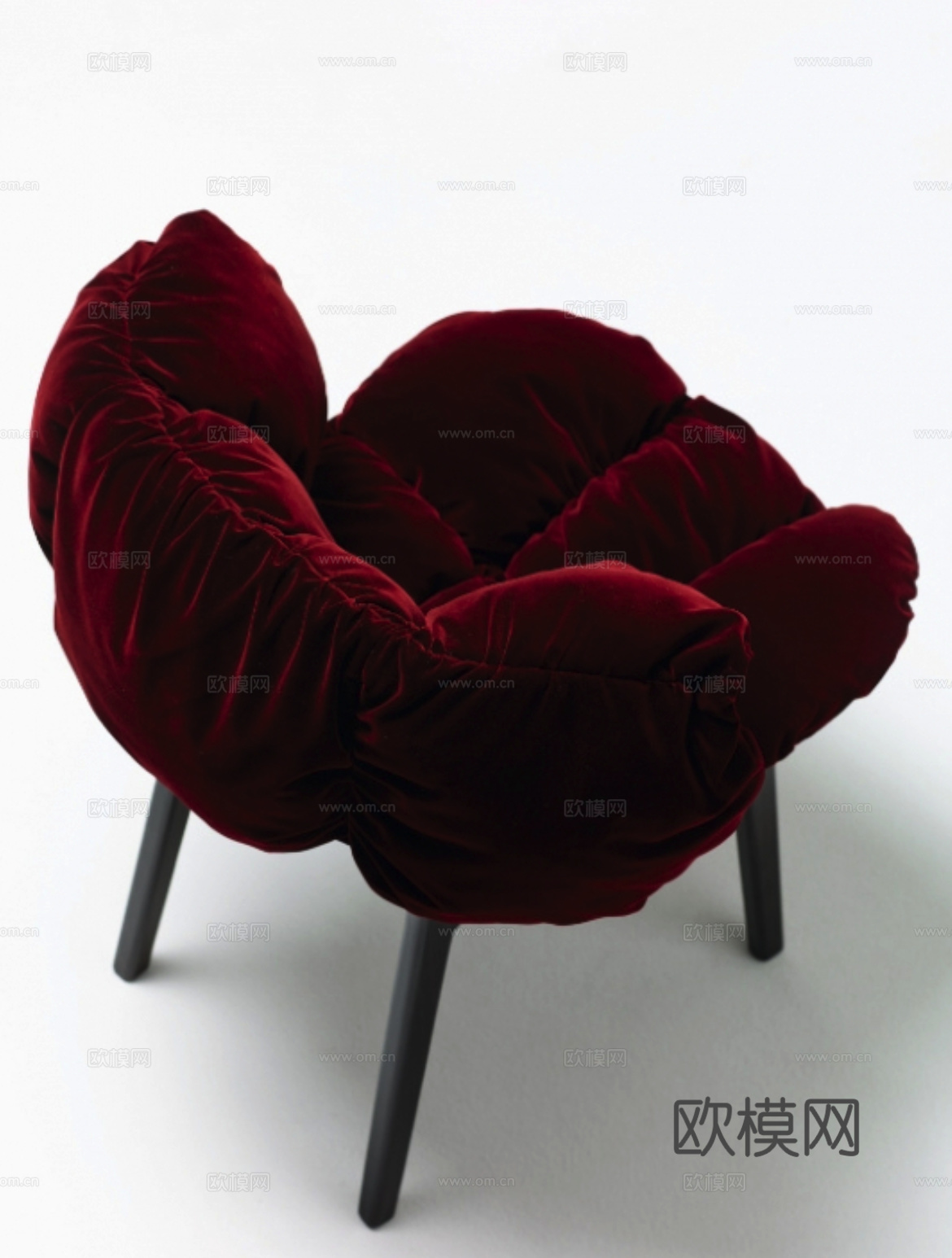 edra 意式餐椅3d模型下载（渲染图3）