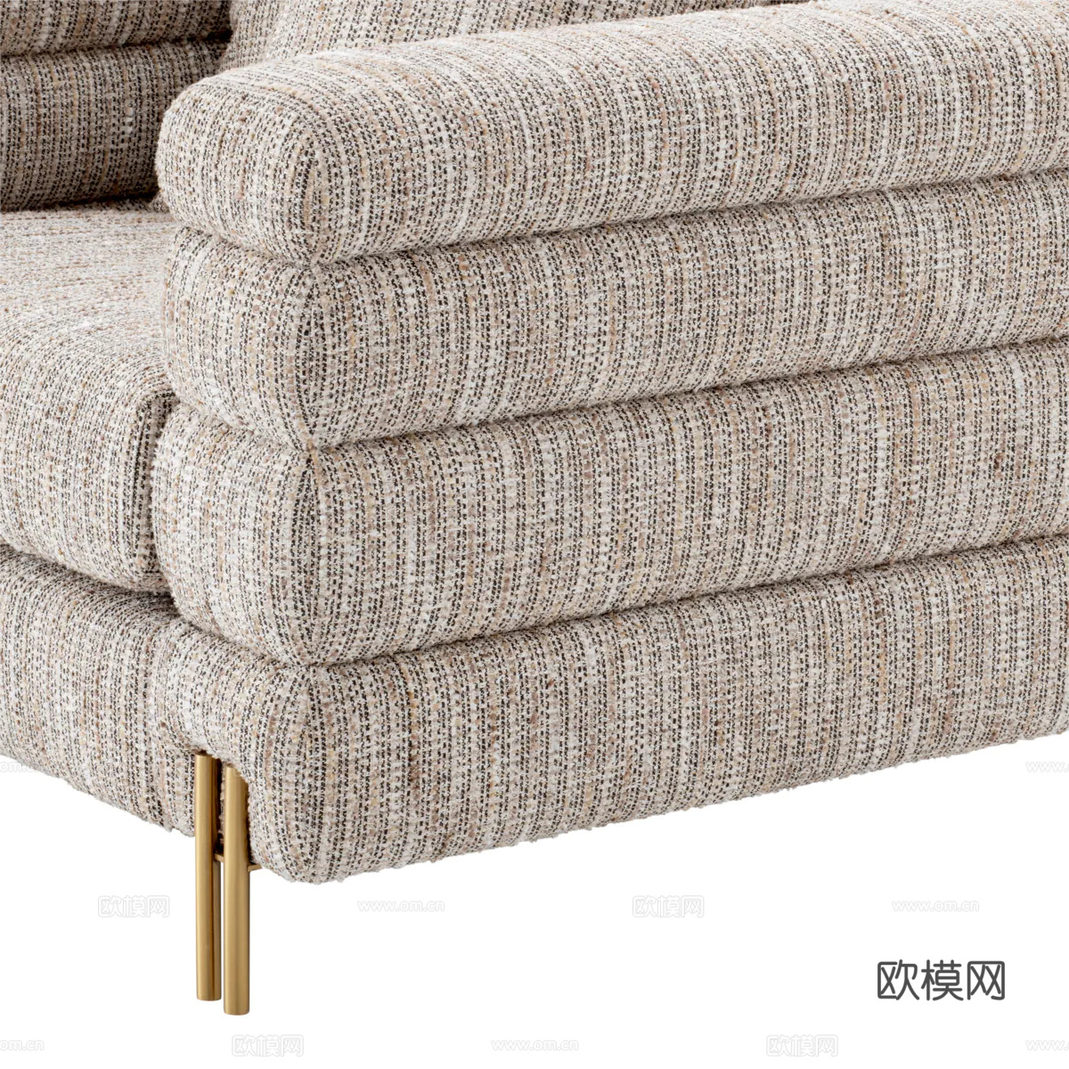 ELCHHOLTZ 单人沙发3d模型下载（渲染图3）