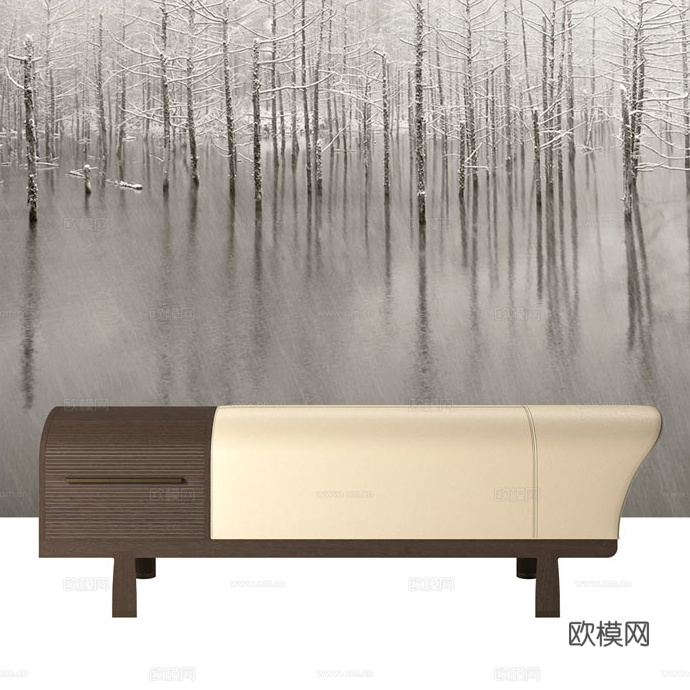 DIMENSIONE CHIWINGLO 意式电视柜3d模型下载（渲染图5）