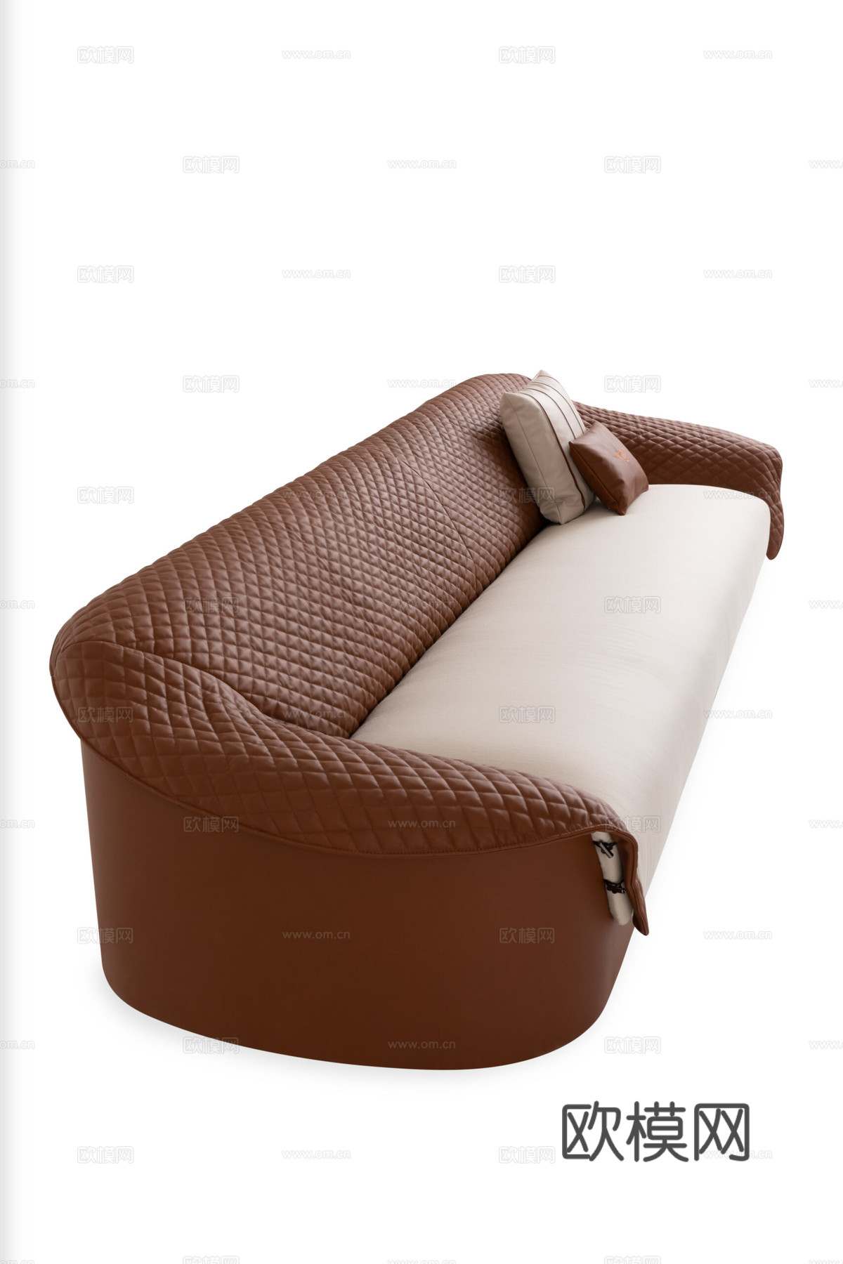 BENTLEY 意式多人沙发3d模型下载（渲染图2）