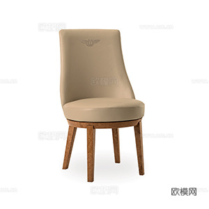 BENTLEY 意式餐椅3d模型下载（渲染图2）