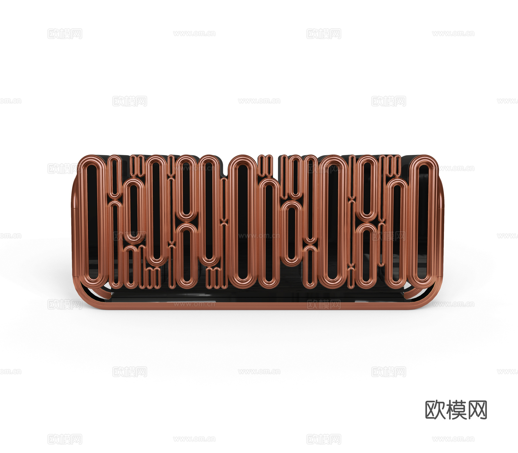 BOCA DOLOBO 意式斗柜边柜3d模型下载（渲染图1）