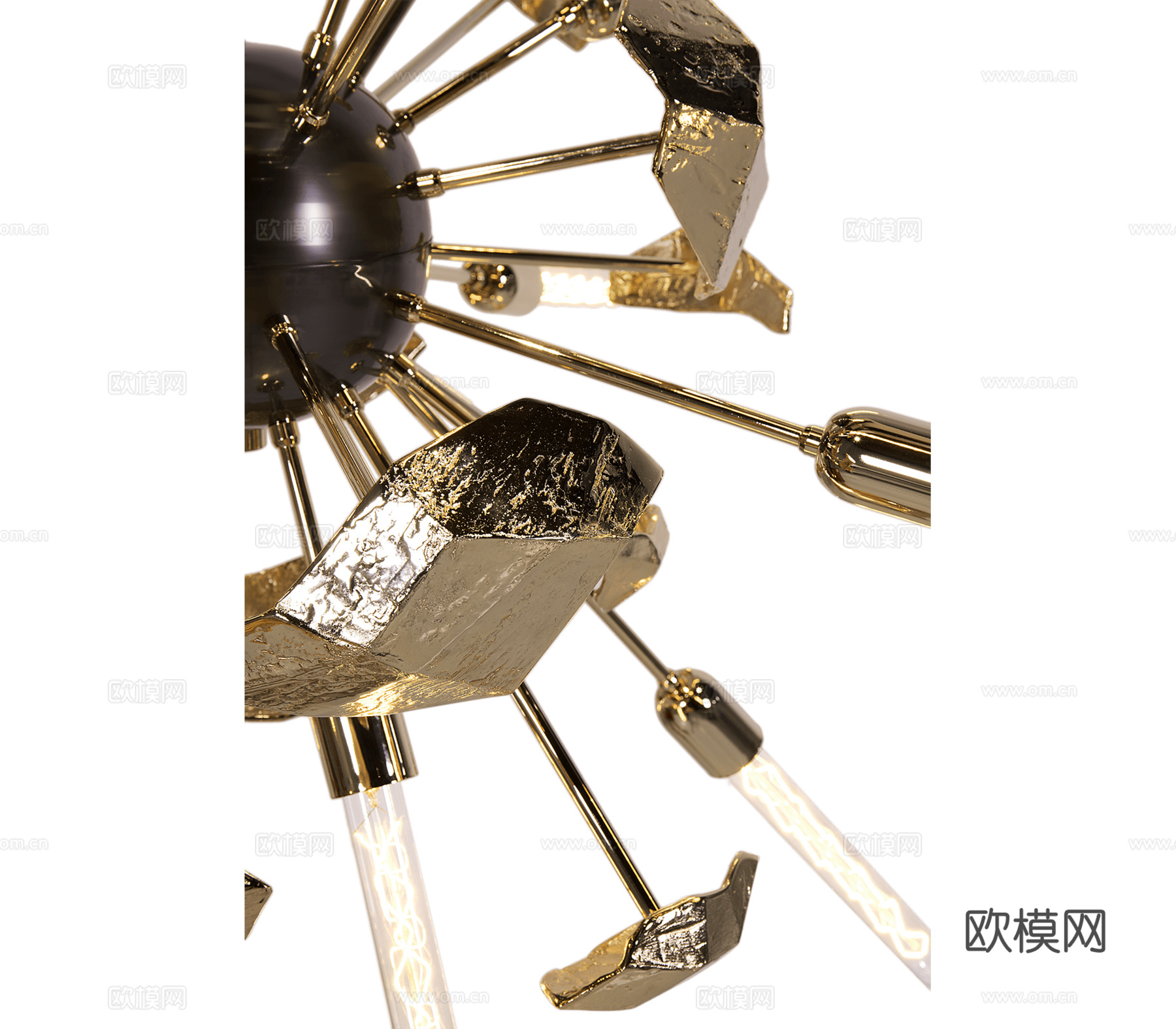 BOCA DOLOBO 意式火花吊灯3d模型下载（渲染图3）