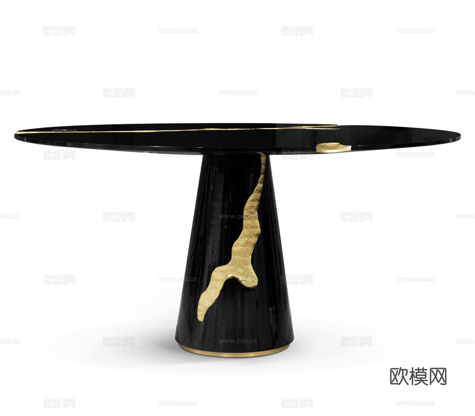 BOCA DOLOBO 意式圆餐桌3d模型下载（渲染图2）