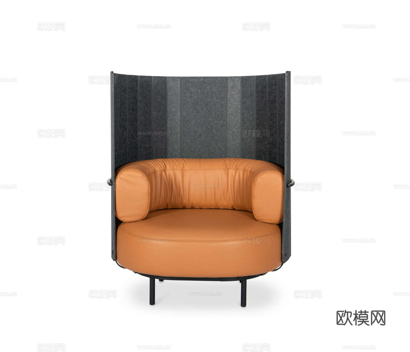 de Sede 高背单人沙发3d模型下载（渲染图1）