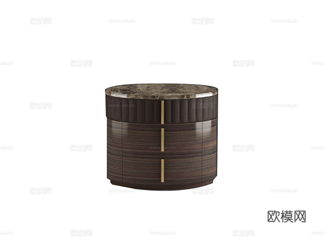 DAYTONA 意式床头柜3d模型下载