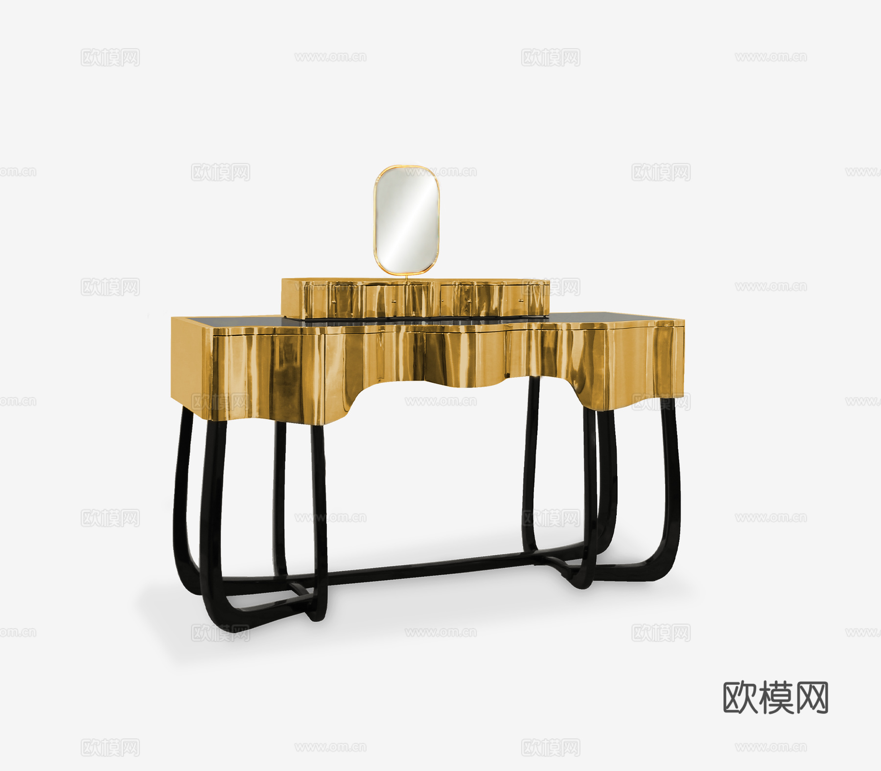 BOCA DOLOBO 意式梳妆台3d模型下载（渲染图3）