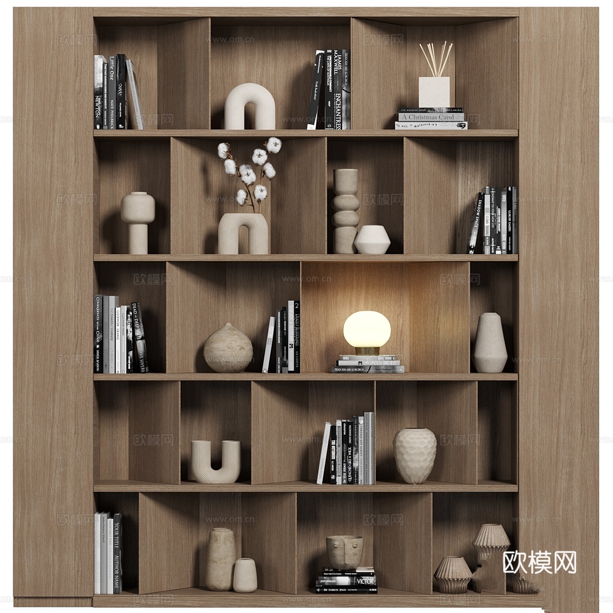 带层架的柜子 0823d模型下载