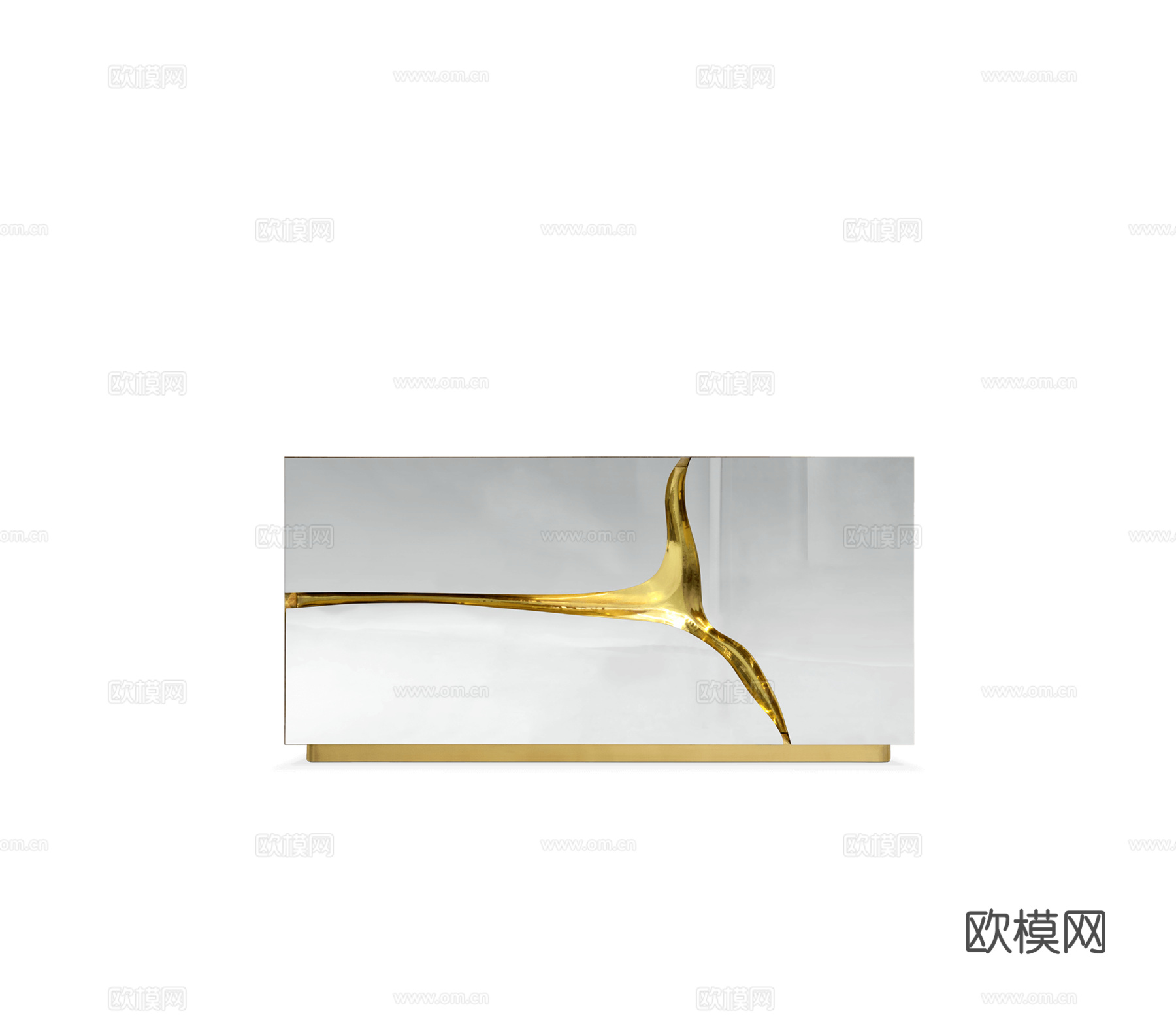 BOCA DOLOBO 意式边柜3d模型下载（渲染图4）