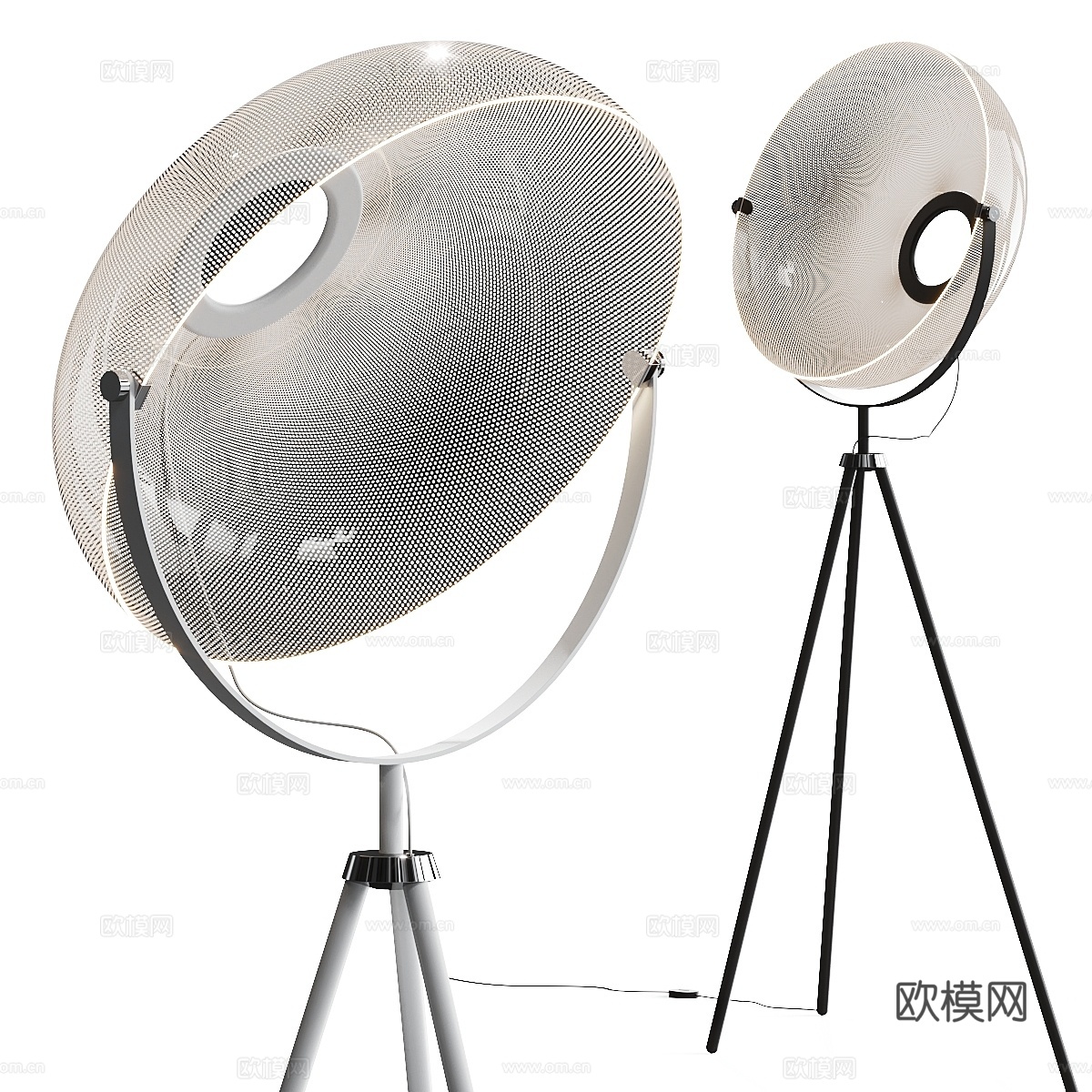Stilnovo Demi Moon 落地灯3d模型