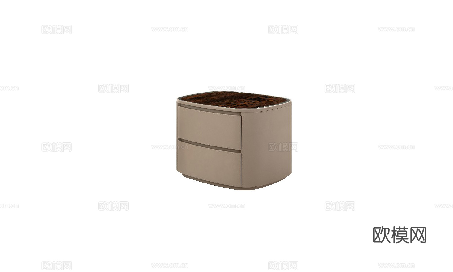 BENTLEY 意式床头柜3d模型下载（渲染图3）