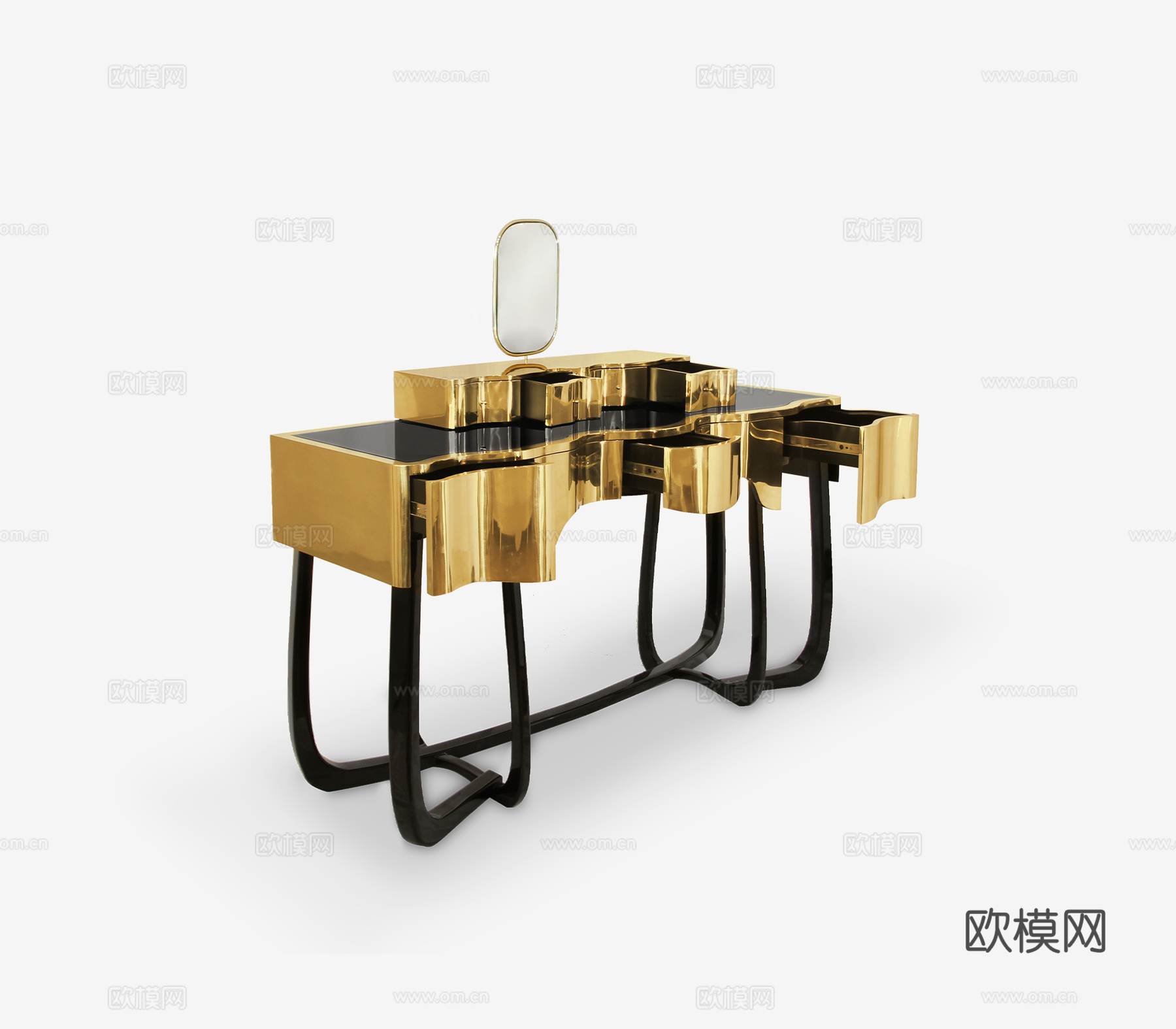 BOCA DOLOBO 意式梳妆台3d模型下载（渲染图2）