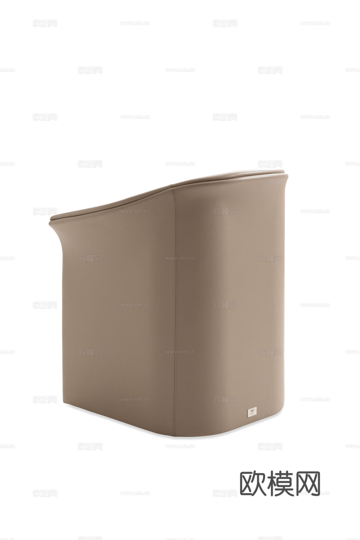 BENTLEY 意式皮革餐椅3d模型下载（渲染图2）