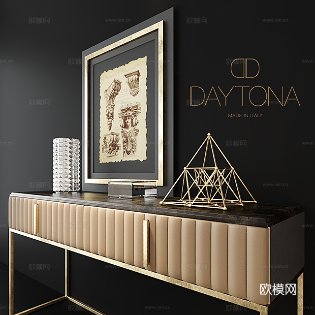 DAYTONA 意式端景台3d模型下载（渲染图4）