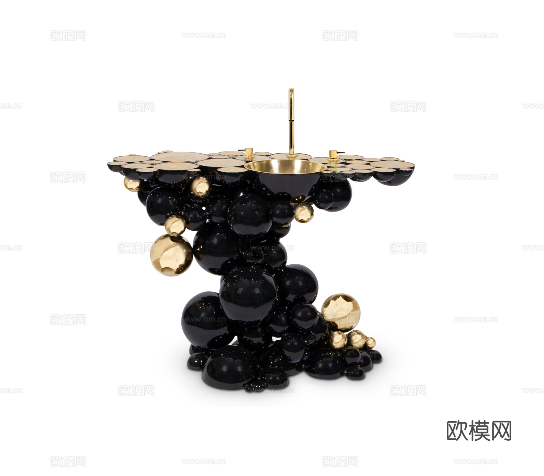 BOCA DOLOBO 意式洗手台3d模型下载（渲染图1）