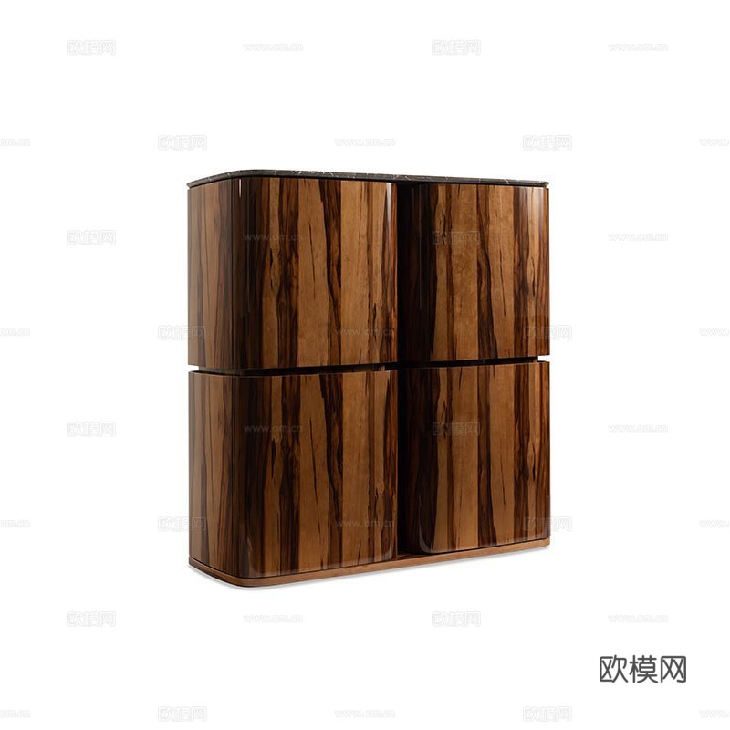 BENTLEY 意式餐边柜3d模型下载（渲染图1）