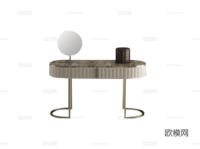 DAYTONA 意式梳妆台3d模型下载（渲染图1）