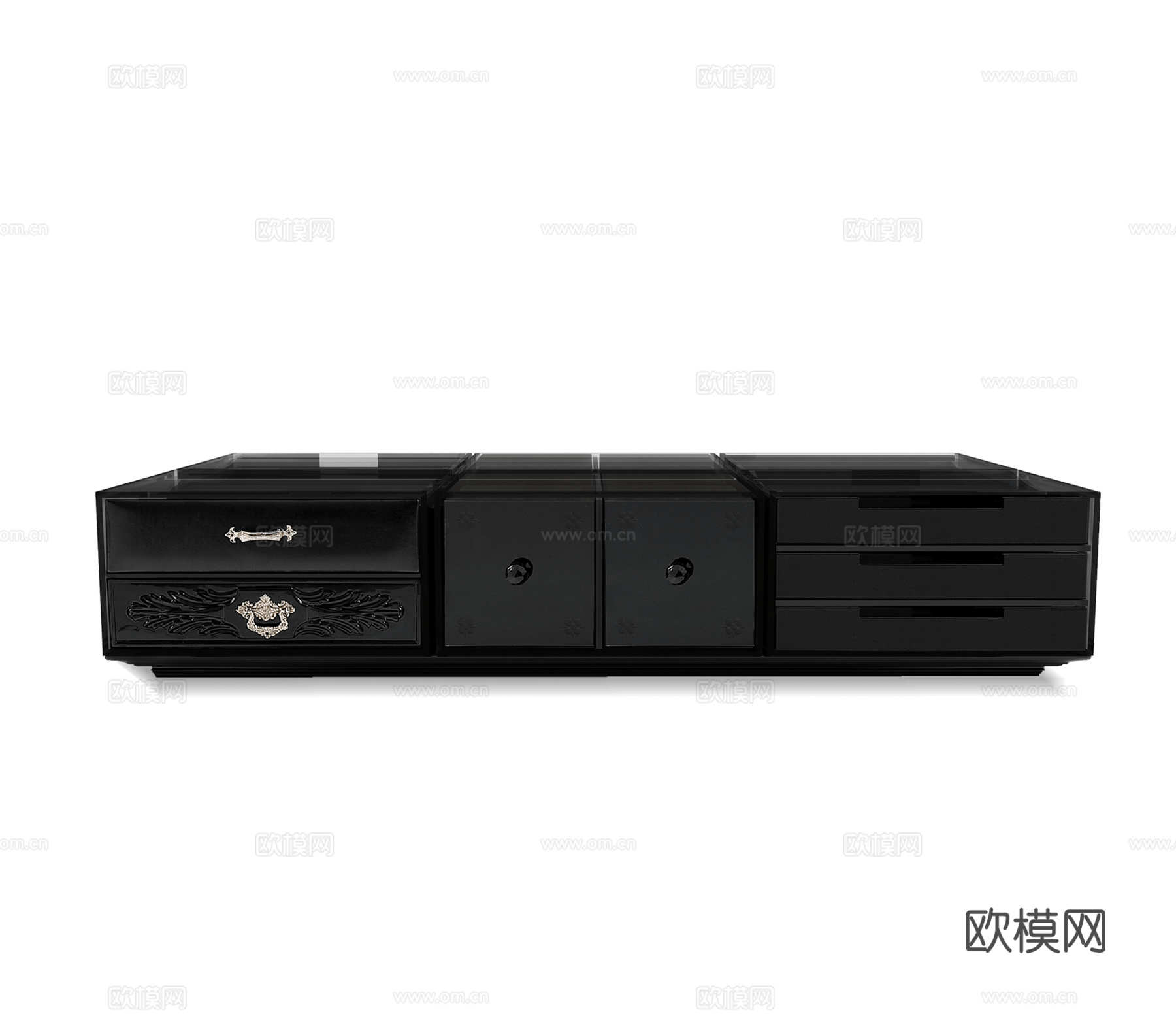 BOCA DOLOBO 意式地柜 电视柜3d模型下载