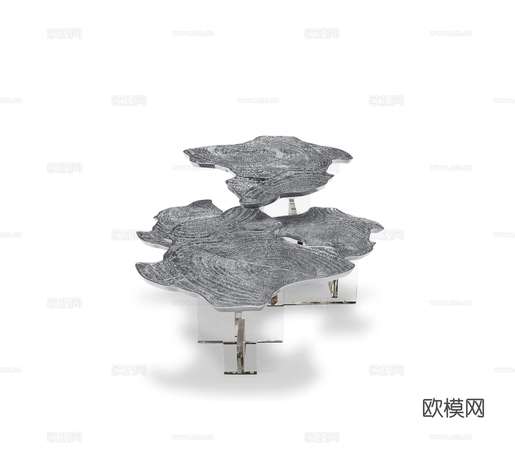 BOCA DOLOBO 意式组合茶几3d模型下载（渲染图3）