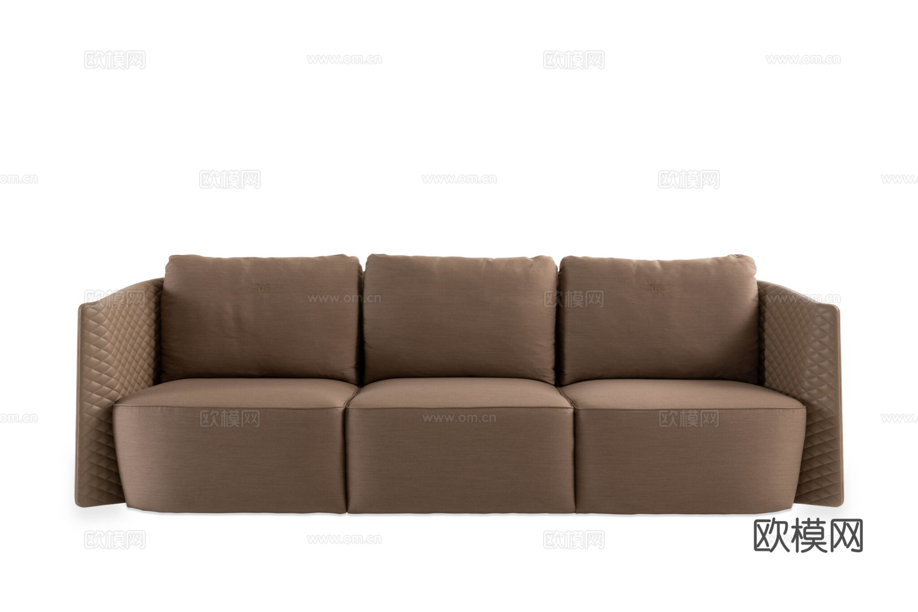 BENTLEY 意式三人沙发3d模型下载（渲染图3）