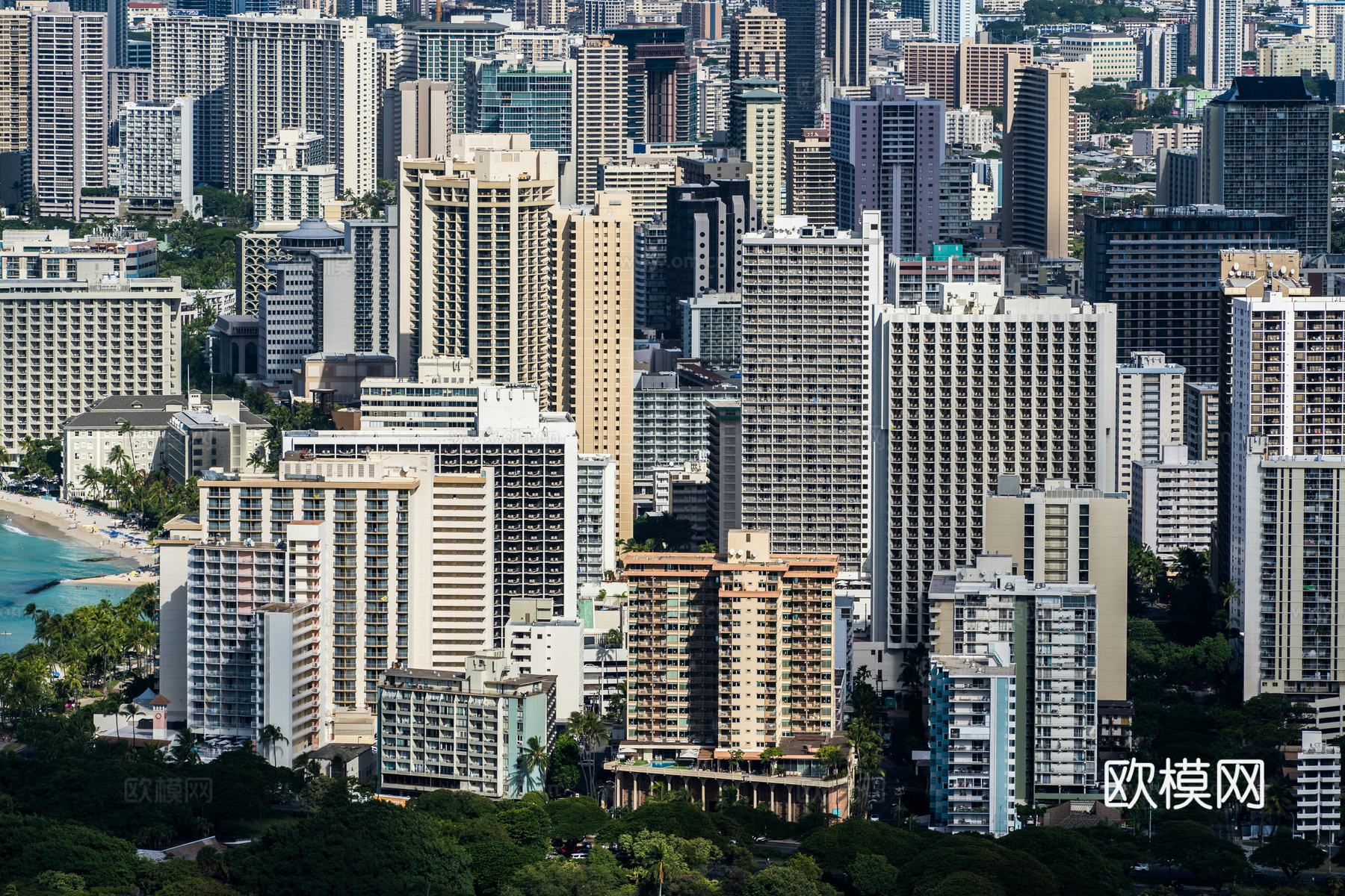 城市天空外景