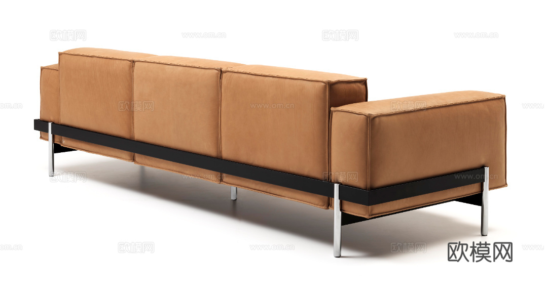 de Sede 三人沙发3d模型下载（渲染图4）