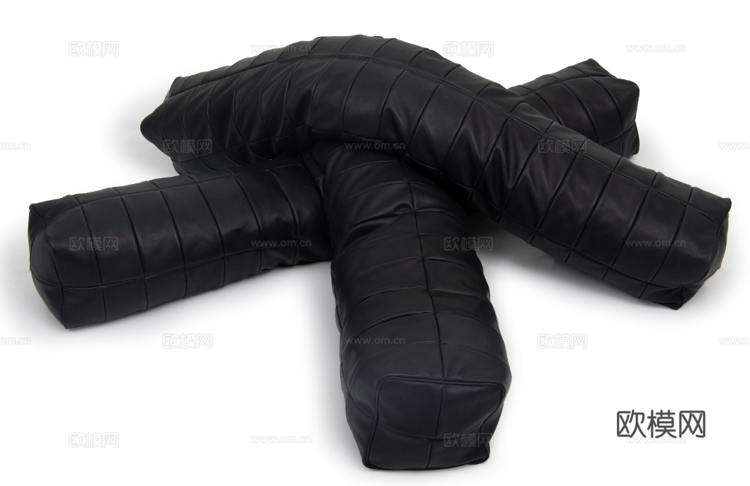 de Sede 沙发凳3d模型下载（渲染图3）