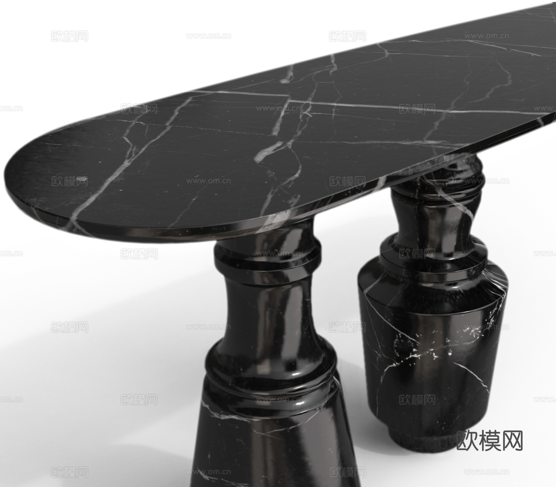 BOCA DOLOBO 意式端景台3d模型下载（渲染图3）