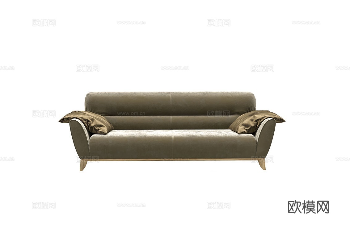 DAYTONA 美式双人沙发3d模型下载（渲染图1）