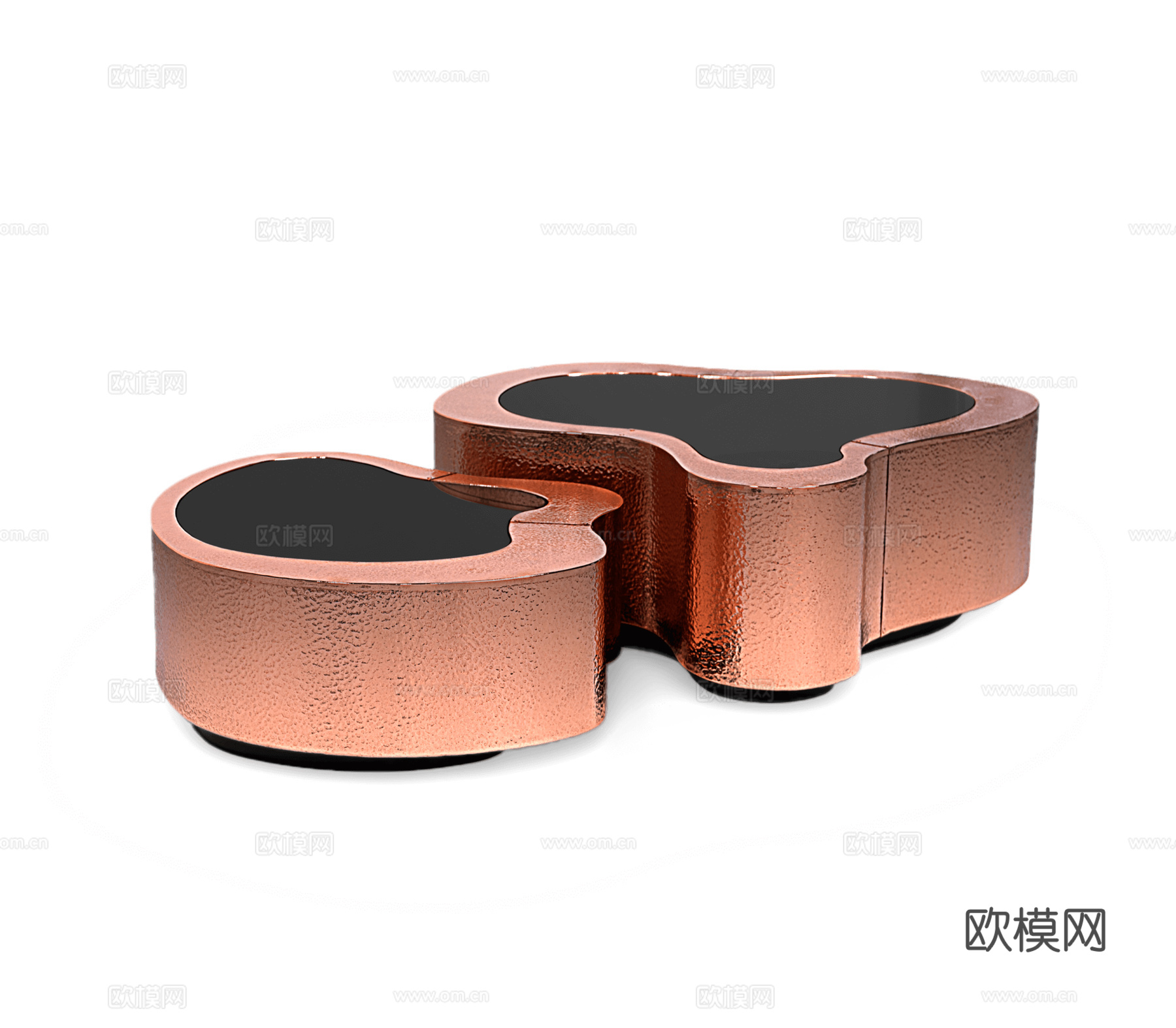 BOCA DOLOBO 意式组合茶几3d模型下载（渲染图1）