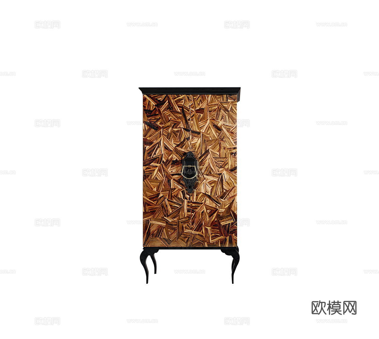 BOCA DOLOBO 意式衣柜3d模型下载（渲染图3）