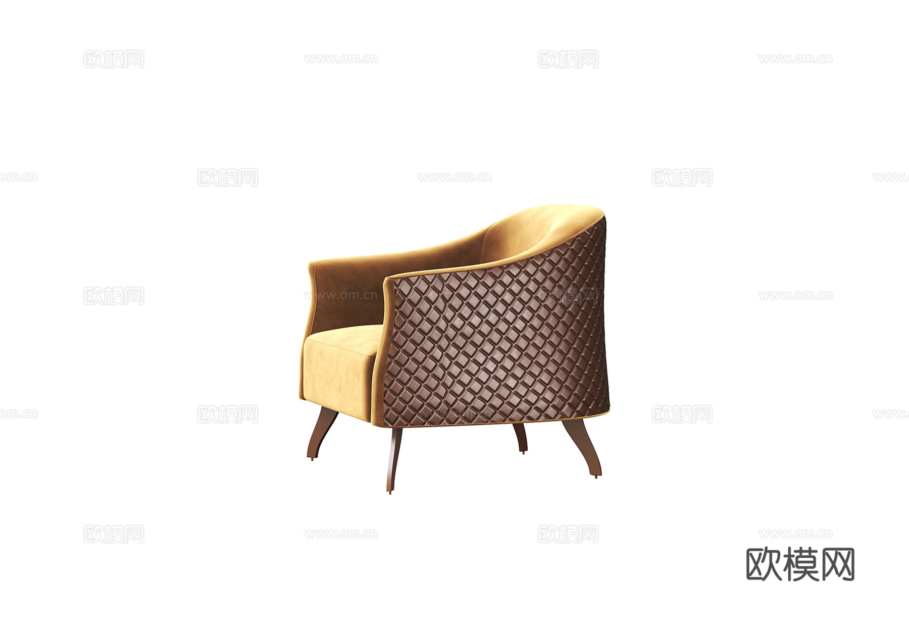 DAYTONA 单人沙发3d模型下载（渲染图4）