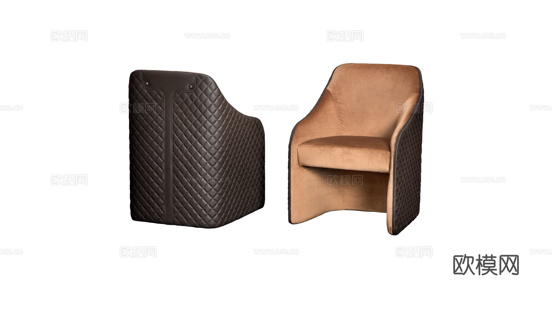 DAYTONA 单人沙发3d模型下载（渲染图1）