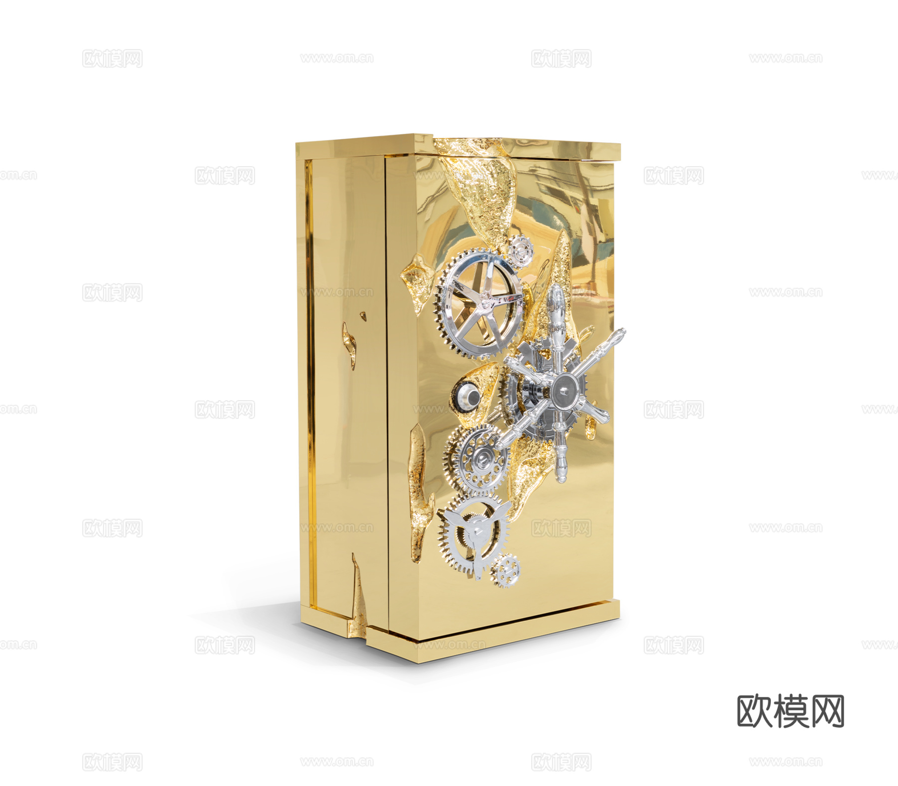 BOCA DOLOBO 意式保险柜3d模型下载（渲染图1）