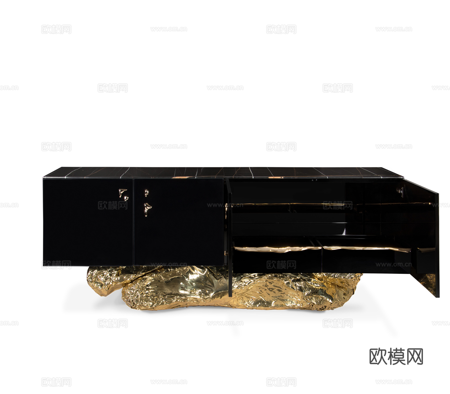 BOCA DOLOBO 意式电视柜3d模型下载（渲染图2）