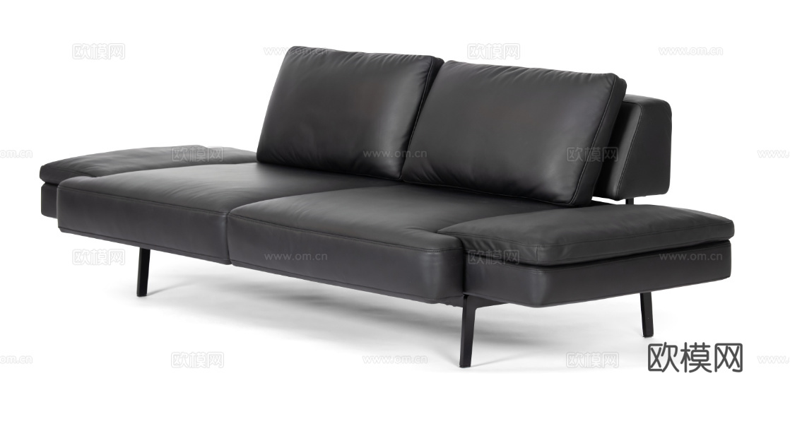 de Sede 双人沙发3d模型下载（渲染图2）