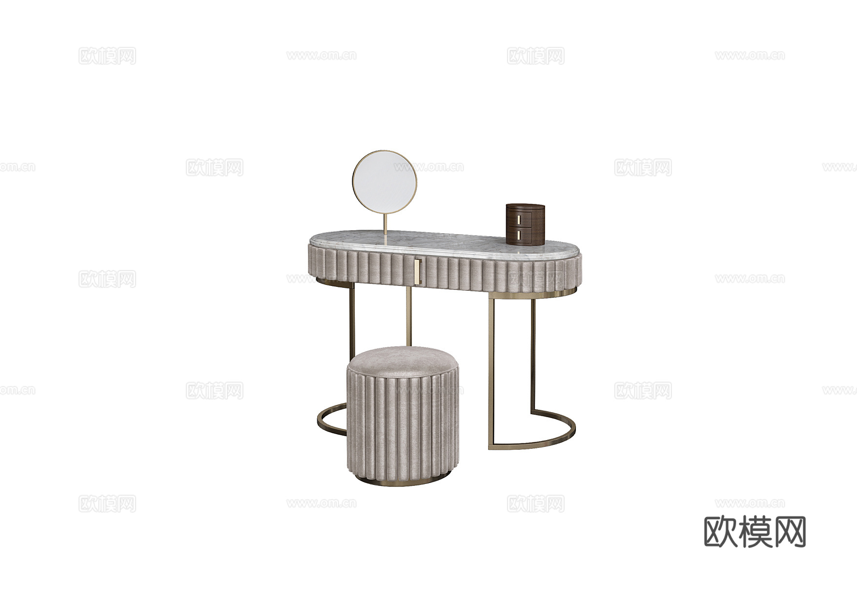 DAYTONA 意式梳妆台3d模型下载（渲染图2）