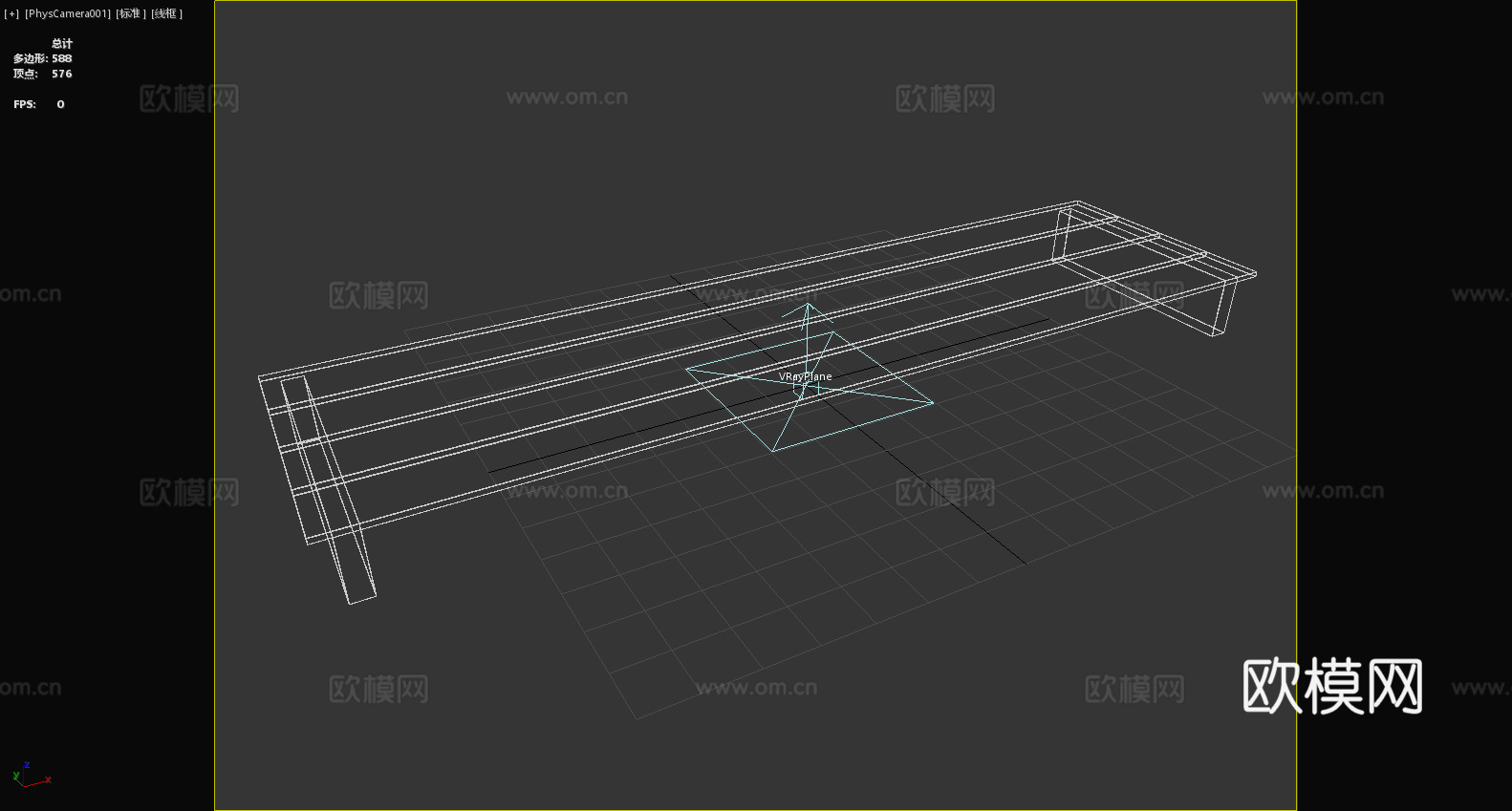 长凳 木凳 简约凳 现代凳 客厅凳3d模型