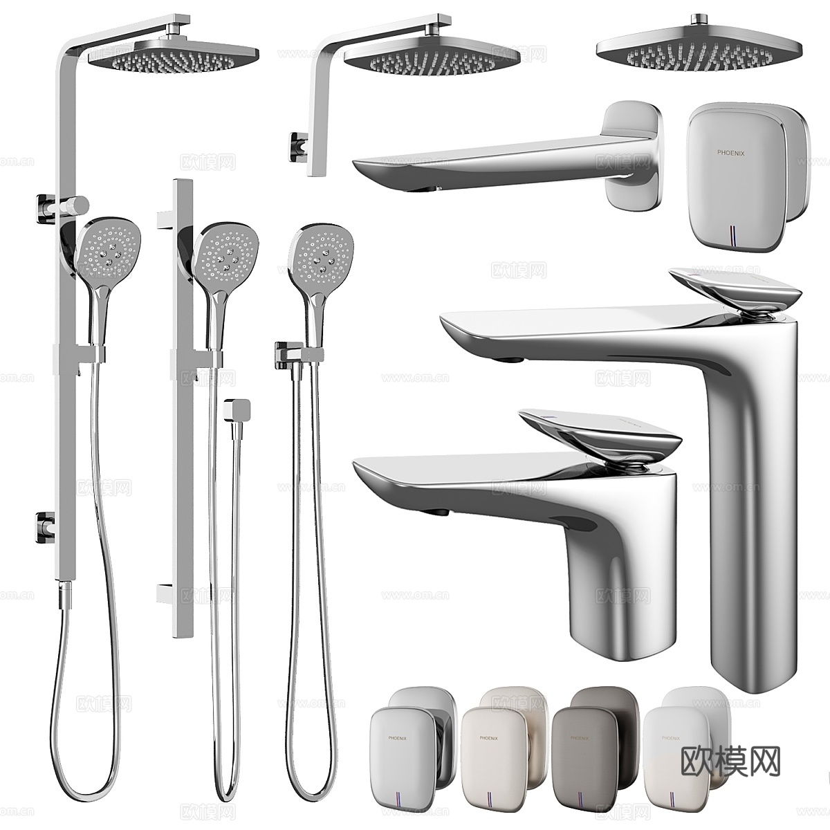 凤凰 Nuage 系列3d模型