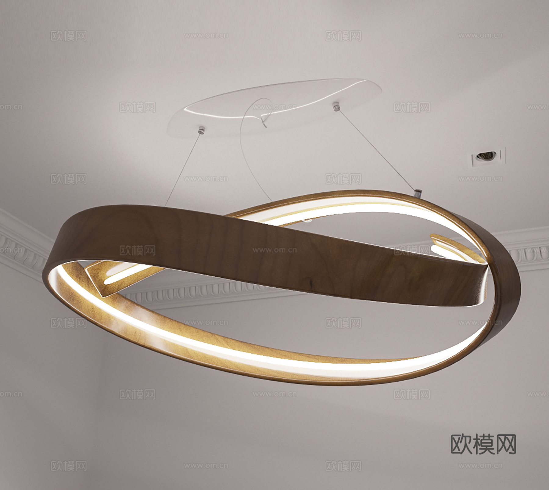 北欧吊灯 创意吊灯 异形吊灯su模型