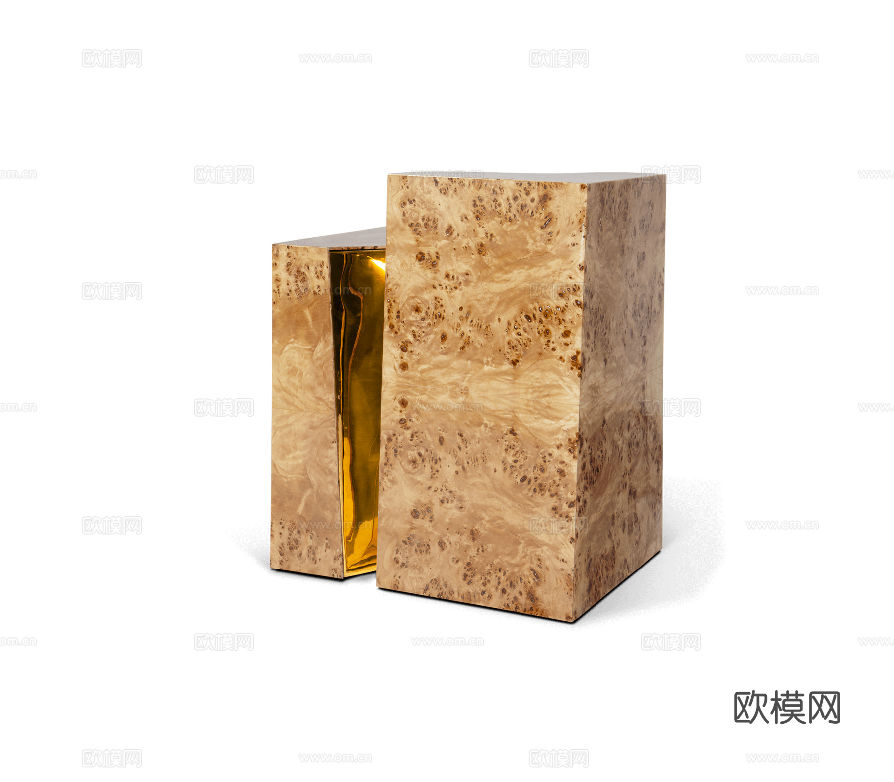 BOCA DOLOBO 意式边几 角几3d模型下载（渲染图3）