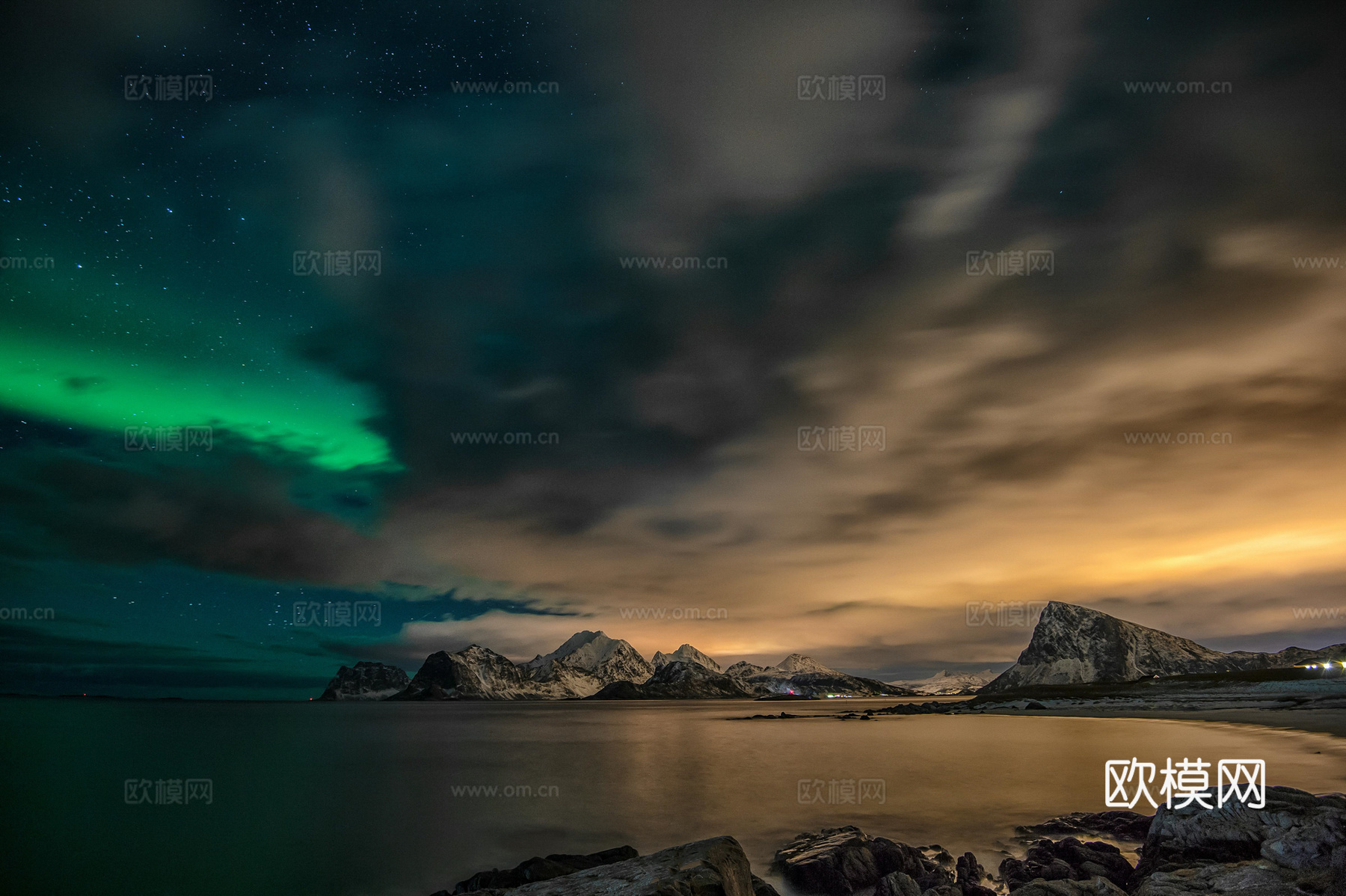 夜晚天空外景