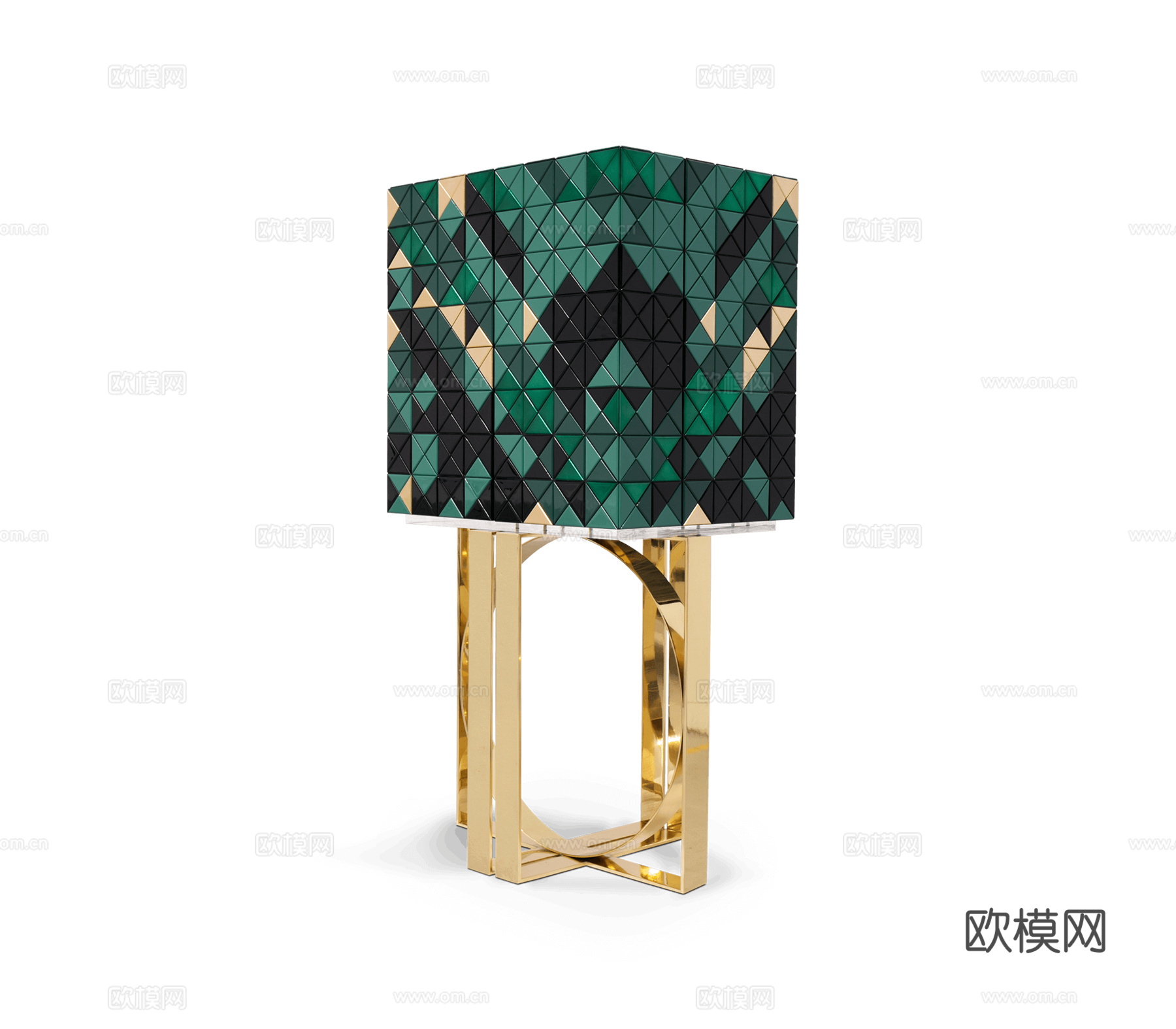 BOCA DOLOBO 意式装饰酒柜3d模型下载（渲染图2）